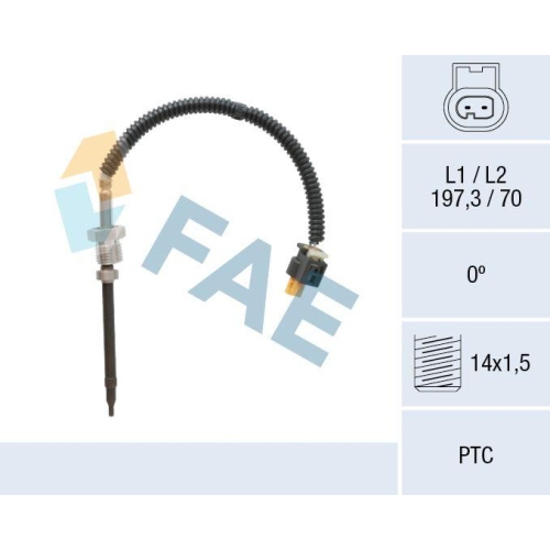 FAE Sensor, Abgastemperatur 68043