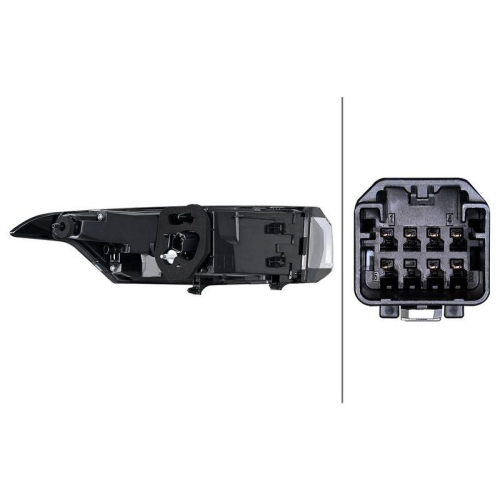 HELLA Heckleuchte 2SD 015 019-121