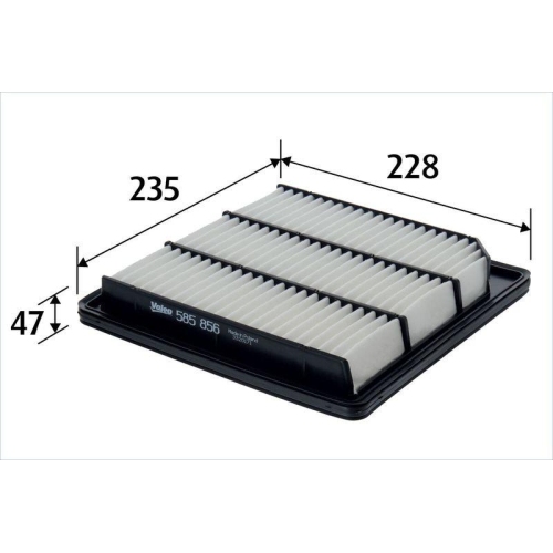 VALEO Luftfilter 585856