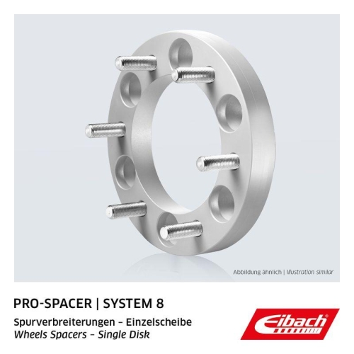 EIBACH Spurverbreiterung Eibach Pro-Spacer, Einzelscheibe S91-8-30-003-M