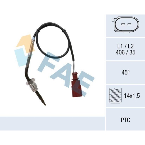 FAE Sensor, Abgastemperatur 68049