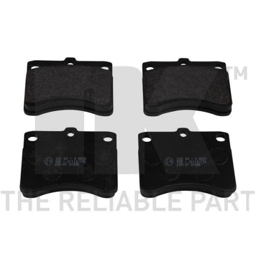 NK Bremsbelagsatz, Scheibenbremse 225107