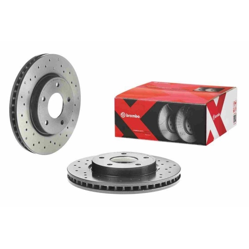 BREMBO Bremsscheibe XTRA LINE - Xtra 09.B647.1X