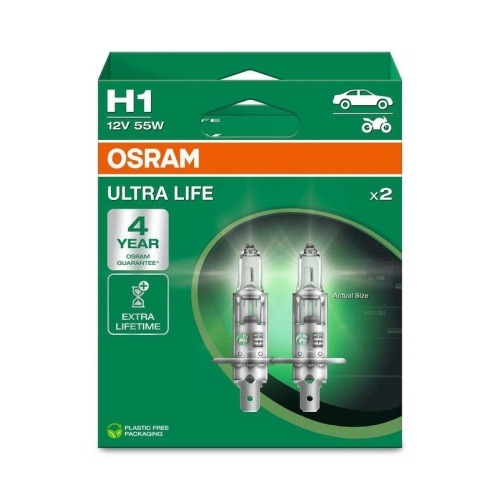 ams-OSRAM Gl&uuml;hlampe, Abbiegescheinwerfer ULTRA LIFE 64150ULT-2HB