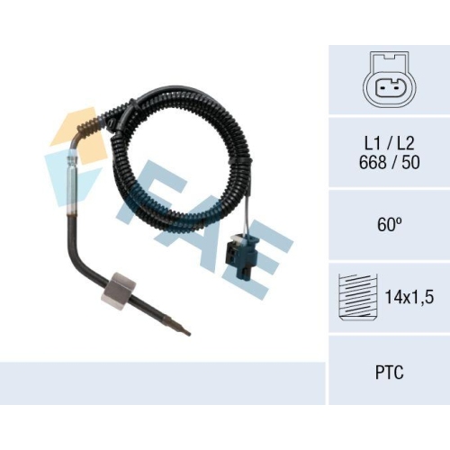 FAE Sensor, Abgastemperatur 68094