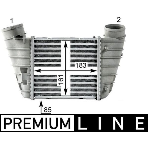MAHLE Ladeluftkühler BEHR *** PREMIUM LINE *** CI 527 000P