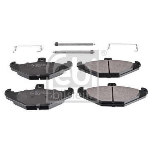 FEBI BILSTEIN Bremsbelagsatz, Scheibenbremse 116158