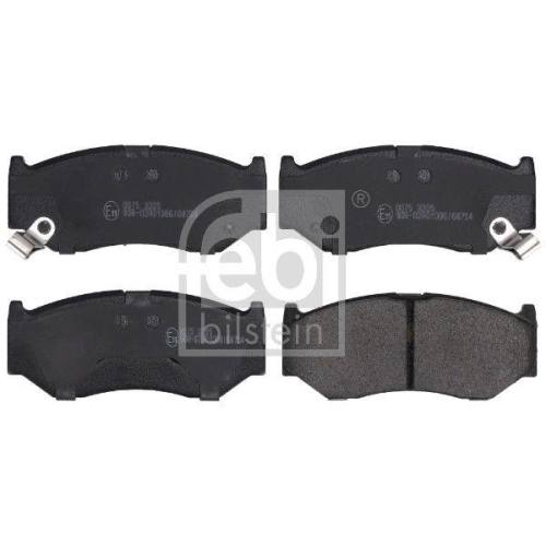FEBI BILSTEIN Bremsbelagsatz, Scheibenbremse 183654
