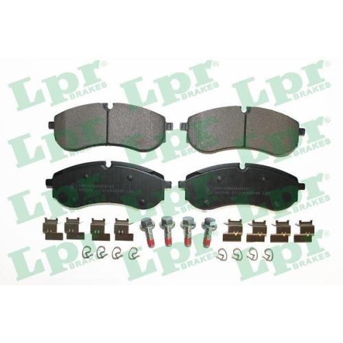 LPR Bremsbelagsatz, Scheibenbremse
