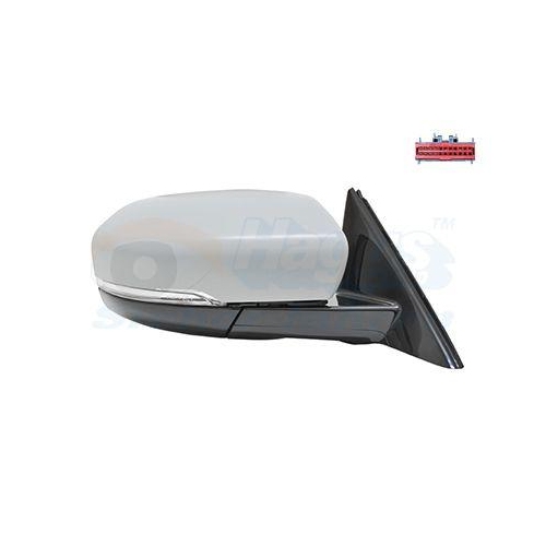 VAN WEZEL Au&szlig;enspiegel * HAGUS * 0251808