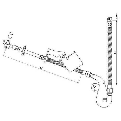 METZGER AUTOTEILE Bremsschlauch 4110808