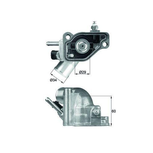 MAHLE Thermostat, Kühlmittel BEHR TI 5 92