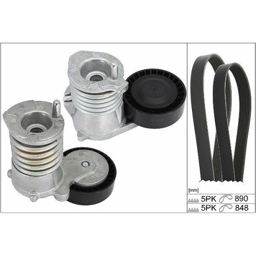 Schaeffler INA Keilrippenriemensatz 529 0477 10