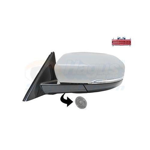 VAN WEZEL Au&szlig;enspiegel * HAGUS * 0251817