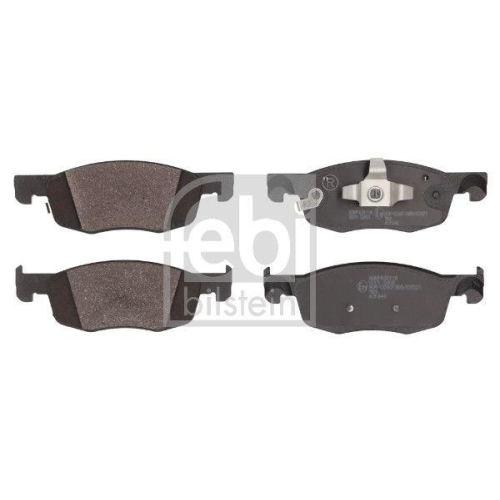 FEBI BILSTEIN Bremsbelagsatz, Scheibenbremse 183658