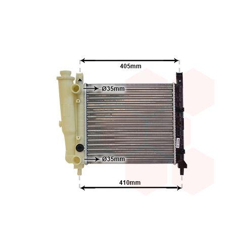 VAN WEZEL K&uuml;hler, Motork&uuml;hlung 17002076