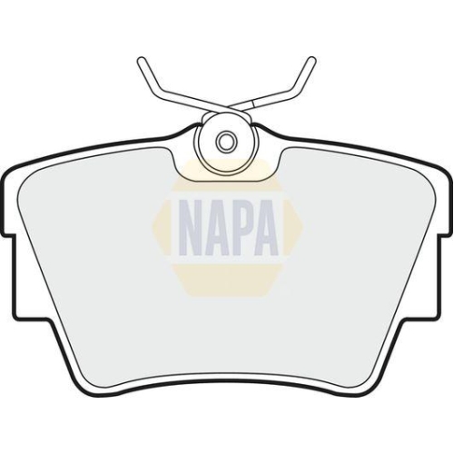 NAPA Bremsbelagsatz, Scheibenbremse NAPA NBP1394