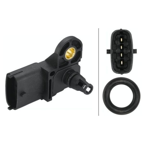 HELLA Sensor, Saugrohrdruck 6PP 009 400-441