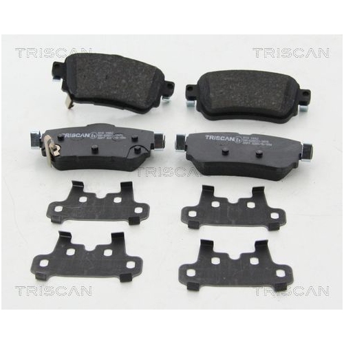 TRISCAN Bremsbelagsatz, Scheibenbremse 8110 14062