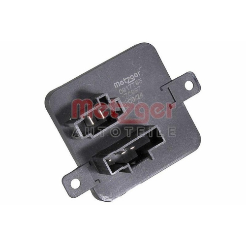 METZGER Regler, Innenraumgebl&auml;se 0917795