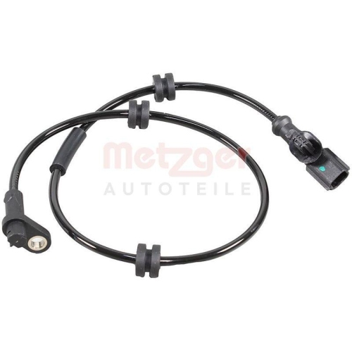 METZGER Sensor, Raddrehzahl 09001492