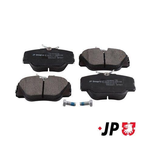 JP GROUP Bremsbelagsatz, Scheibenbremse JP 1363600110