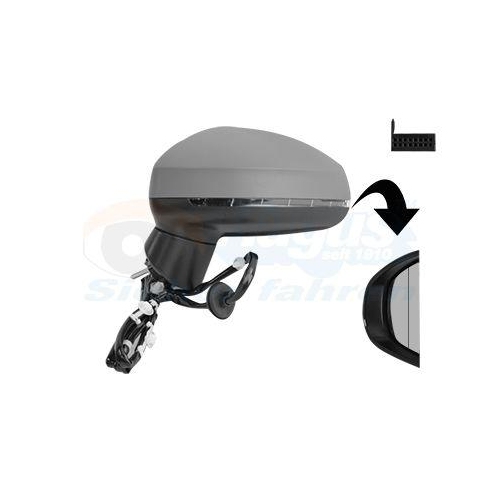 VAN WEZEL Au&szlig;enspiegel * HAGUS * 0304807