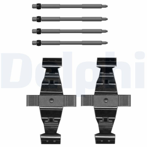 DELPHI Zubehörsatz, Scheibenbremsbelag LX0749
