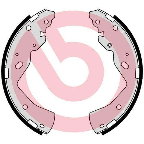 BREMBO Bremsbackensatz ESSENTIAL LINE S 49 527