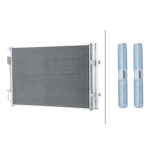 HELLA Kondensator, Klimaanlage >>> Easy2Fit <<< 8FC 366 222-311