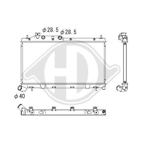 DIEDERICHS K&uuml;hler, Motork&uuml;hlung DIEDERICHS Climate DCM3053