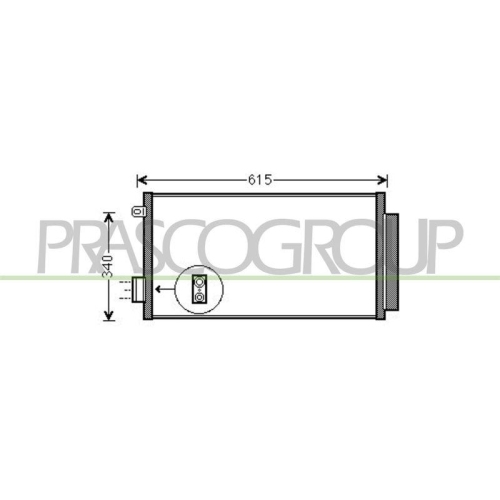 PRASCO Kondensator, Klimaanlage PrascoSelection FT040C001