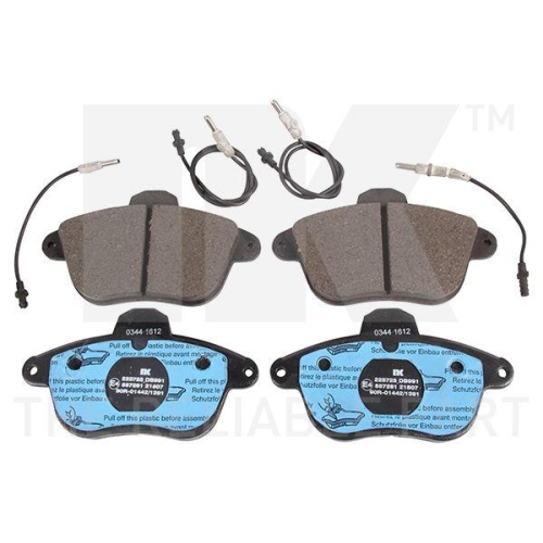 NK Bremsbelagsatz, Scheibenbremse 223725