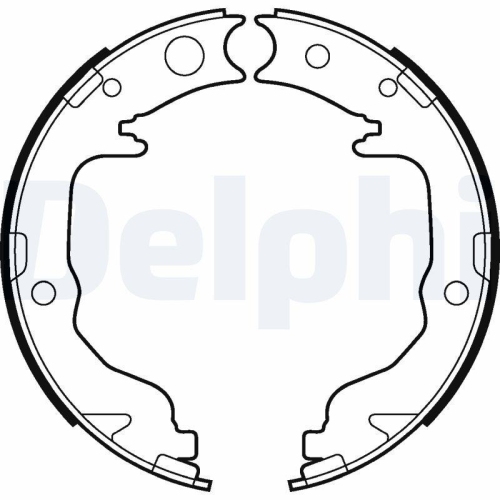 DELPHI Bremsbackensatz LS2026