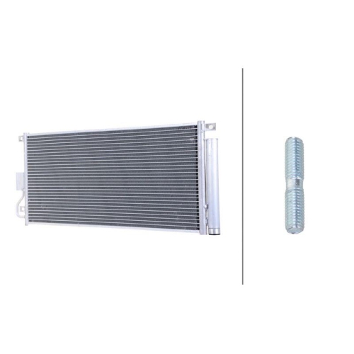HELLA Kondensator, Klimaanlage >>> Easy2Fit <<< 8FC 366 222-341