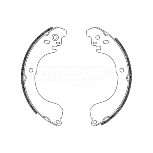 TOMEX Brakes Bremsbackensatz TX 22-91