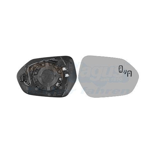 VAN WEZEL Spiegelglas, Au&szlig;enspiegel * HAGUS * 5415836