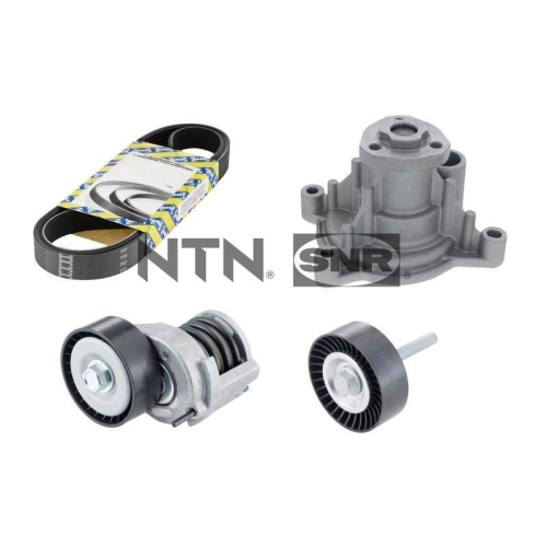 SNR Wasserpumpe + Keilrippenriemensatz KAP857.141