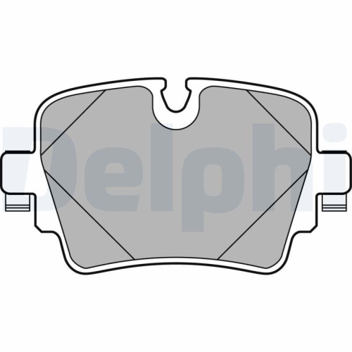 DELPHI Bremsbelagsatz, Scheibenbremse LP2767
