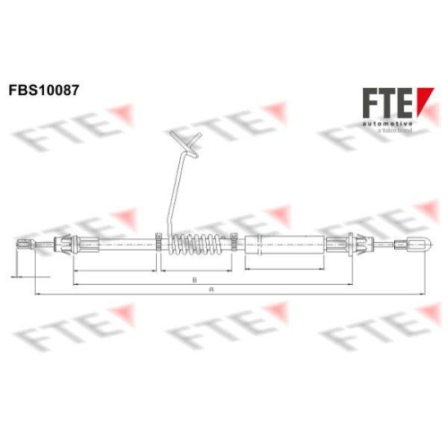 FTE Seilzug, Feststellbremse 9250378