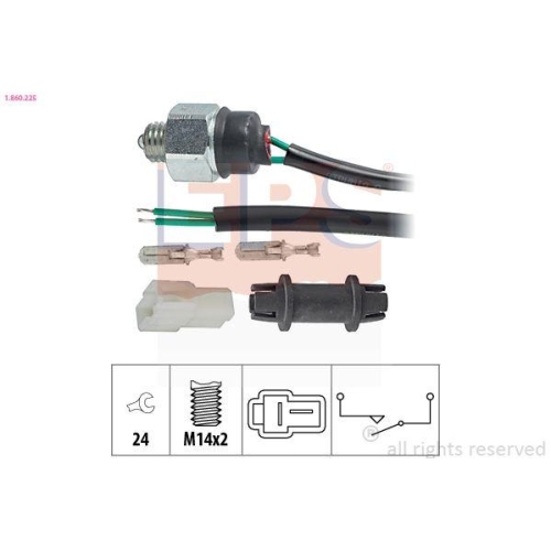 EPS Schalter, Rückfahrleuchte Made in Italy - OE Equivalent