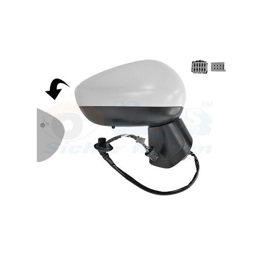 VAN WEZEL Au&szlig;enspiegel * HAGUS * 3722818