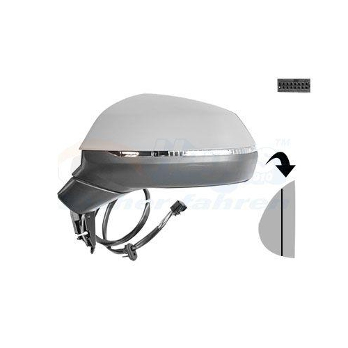 VAN WEZEL Au&szlig;enspiegel * HAGUS * 0391825