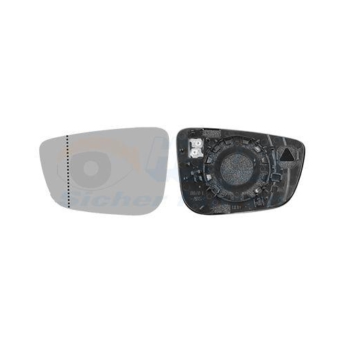 VAN WEZEL Spiegelglas, Au&szlig;enspiegel * HAGUS * 0593837