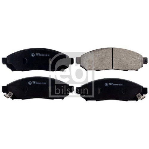 FEBI BILSTEIN Bremsbelagsatz, Scheibenbremse 170304