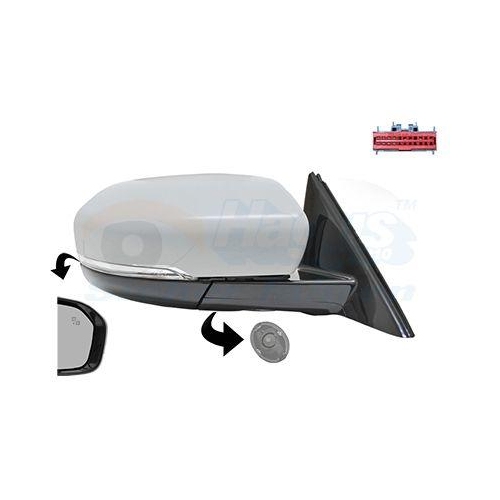 VAN WEZEL Au&szlig;enspiegel * HAGUS * 0251826