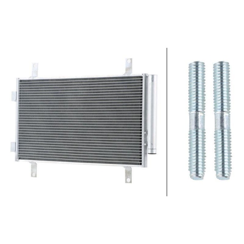 HELLA Kondensator, Klimaanlage >>> Easy2Fit <<< 8FC 366 222-361