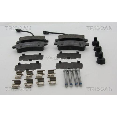 TRISCAN Bremsbelagsatz, Scheibenbremse 8110 10607