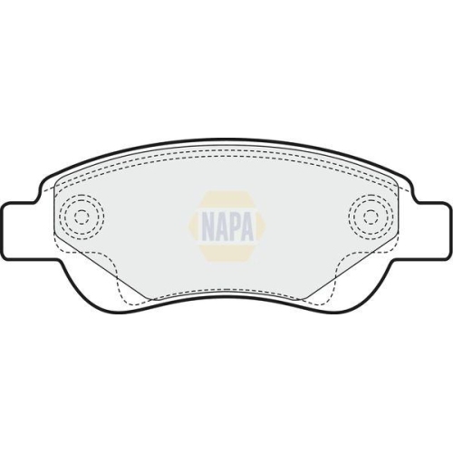 NAPA Bremsbelagsatz, Scheibenbremse NAPA NBP1412