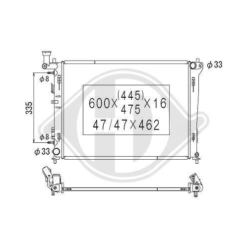 DIEDERICHS K&uuml;hler, Motork&uuml;hlung DIEDERICHS Climate DCM3697